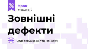 Зовнішні дефекти