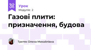 Газові плити: призначення, будова