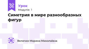 Симетрия в мире разнообразных  фигур