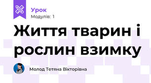 Життя тварин і рослин взимку
