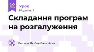Складання програм на розгалуження