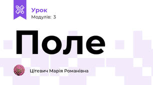 Поле
