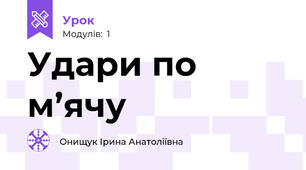 Удари по м’ячу 