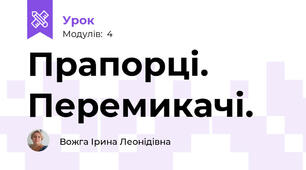 Прапорці. Перемикачі.