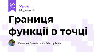 Границя функції в точці