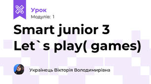 Smart junior 3 Let`s play( games)