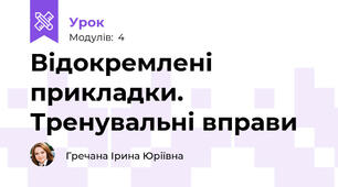 Відокремлені прикладки. Тренувальні вправи