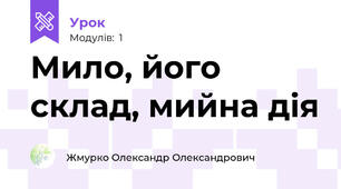 Мило, його склад, мийна дія