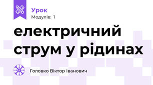 електричний струм у рідинах 