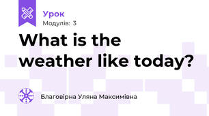 What is the weather like today?