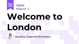Welcome to London