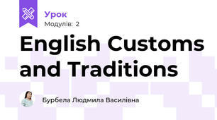 English Customs and Traditions