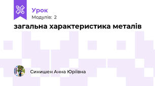 загальна характеристика металів