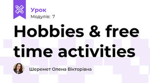 Hobbies & free time activities