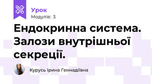 Ендокринна система. Залози внутрішньої секреції.