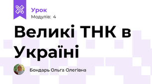 Великі ТНК в Україні