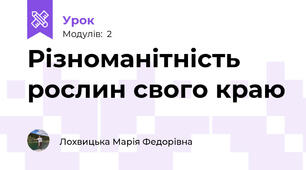 Різноманітність рослин свого краю