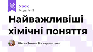 Найважливіші хімічні поняття