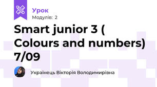 Smart junior 3 ( Colours and numbers) 7/09