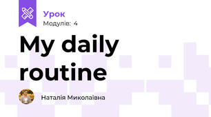 My daily routine