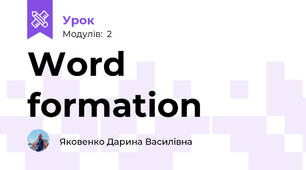 Word formation