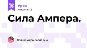 Сила Ампера.