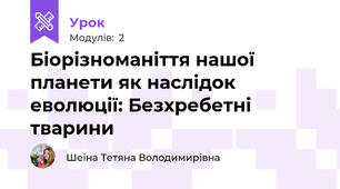 Біорізноманіття нашої планети як наслідок еволюції: Безхребетні тварини
