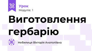 Виготовлення гербарію
