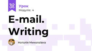 E-mail. Writing