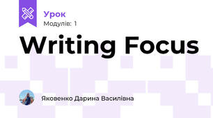 Writing Focus