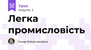 Легка промисловість