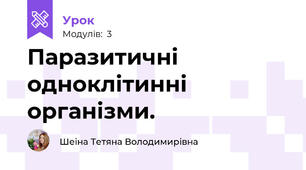 Паразитичні одноклітинні організми.