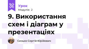 9. Використання схем і діаграм у презентаціях 