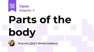 Parts of the body