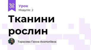 Тканини рослин 