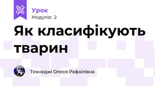 Як класифікують тварин