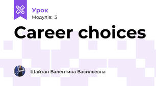 Career choices