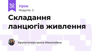 Складання ланцюгів живлення