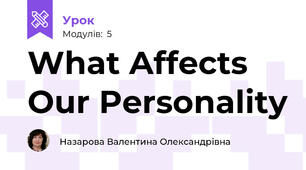 What Affects Our Personality