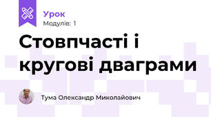 Стовпчасті і кругові дваграми