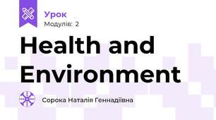 Health and Environment