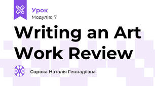 Writing an Art Work Review