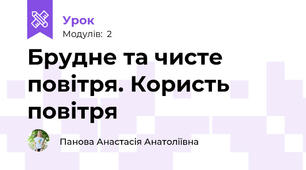 Брудне та чисте повітря. Користь повітря