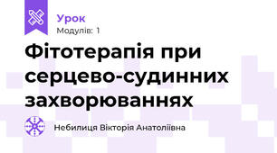 Фітотерапія при серцево-судинних захворюваннях