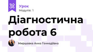 Діагностична робота 6