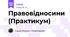 Правовідносини (Практикум)