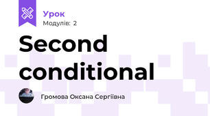 Second conditional