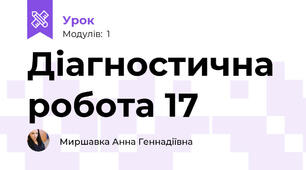Діагностична робота 17