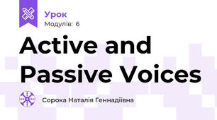 Active and Passive Voices