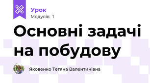 Основні задачі на побудову